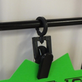 Clip On Sign Holders