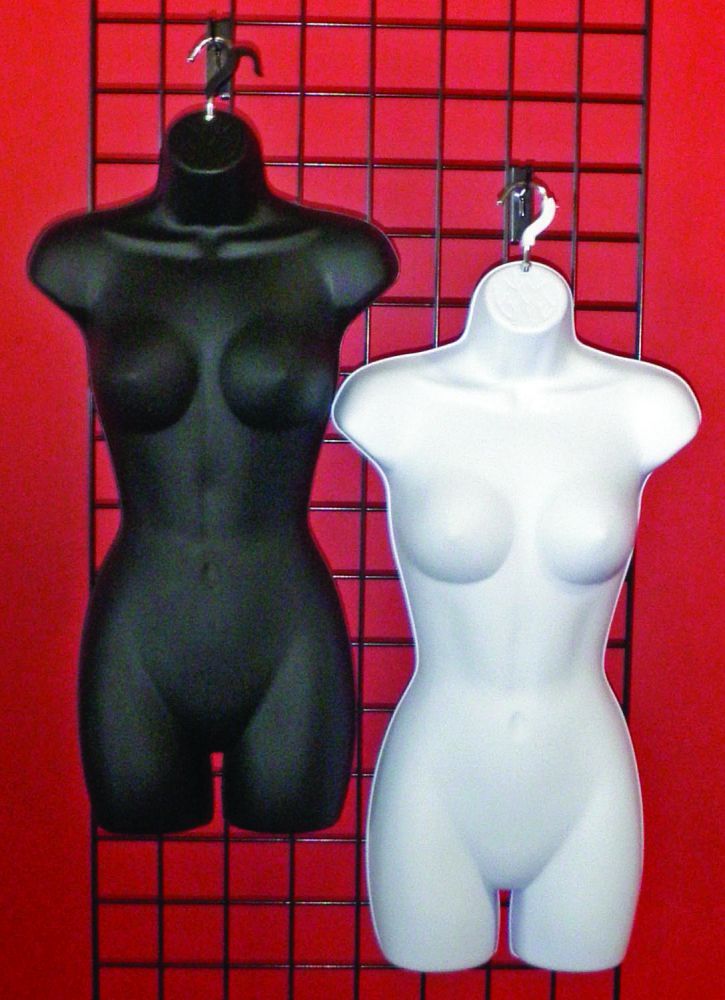 Transparent Half Body Mannequin, Female Torso Mannequin Used For