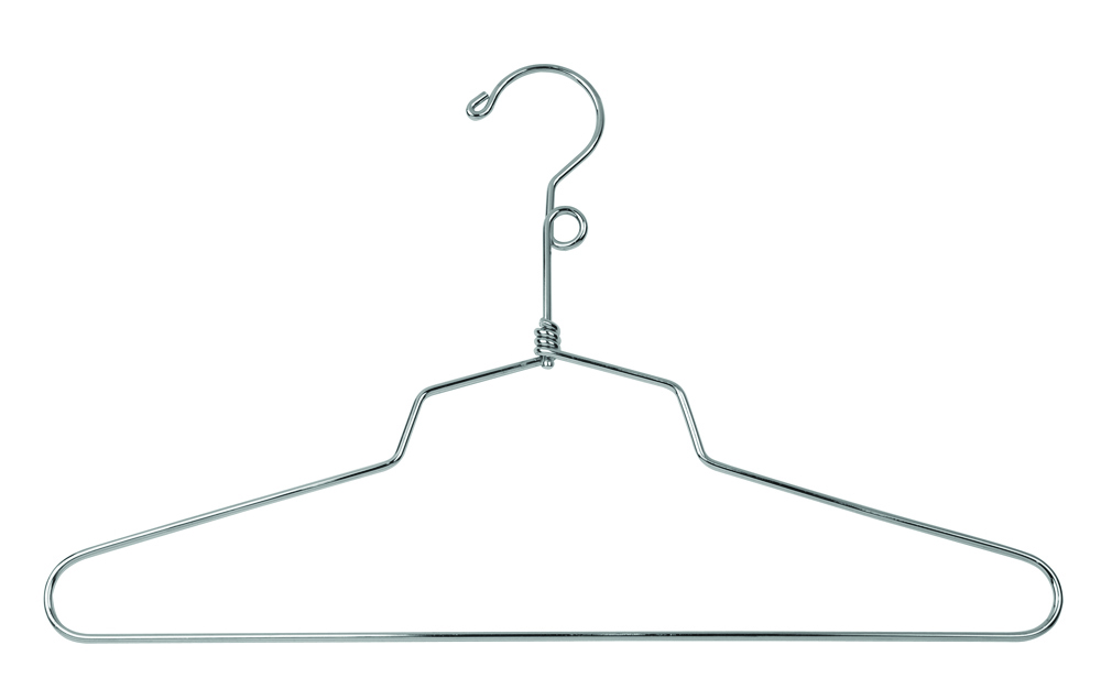 Wire Clothes Hangers - Suit Hanger - Chrome Clothes Hangers