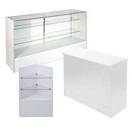 Retail Display Cases & Retail Cash Counters for Sale