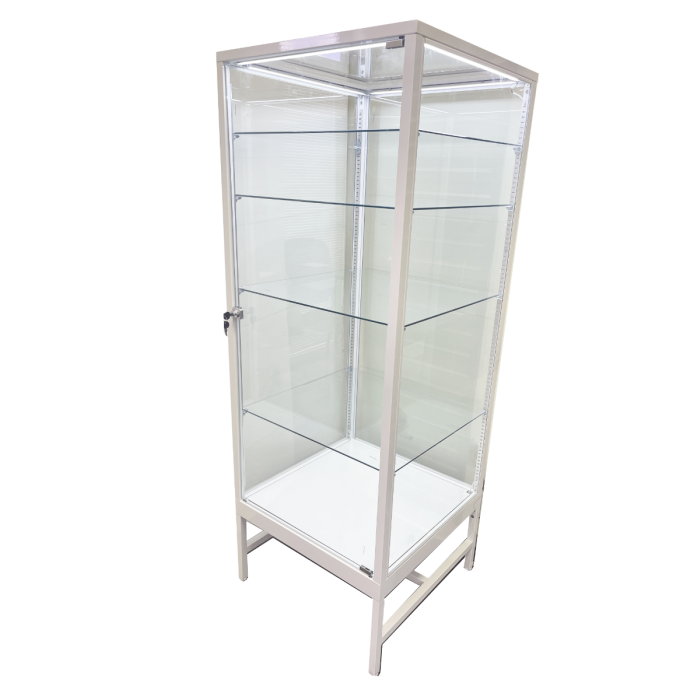 White Luxury Display Case