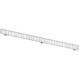 Chrome Wire Shelf Fencing For Gondola- 48