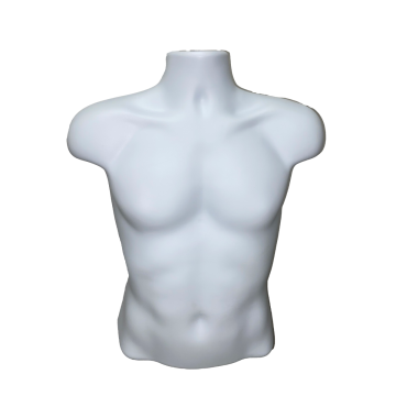 MALE TORSO FORM-WHITE