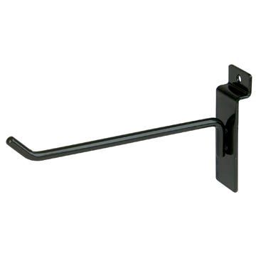 Slatwall 10" HOOK - BLACK