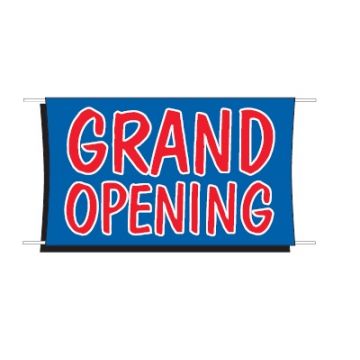 3 X 5 Grand Opening Banner