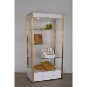 Double Sided Etagere-- Modern Collection